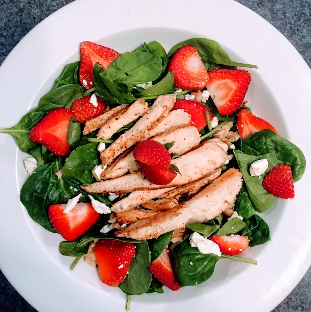 Spinach Strawberry Salad